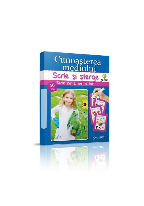 Scrie si sterge - Cunoasterea mediului 5-6 ani - 15.86 Lei