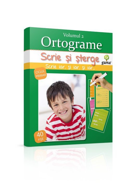 Scrie si sterge - Ortograme, Vol. 2 - 23.69 Lei