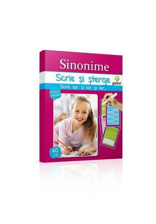 Scrie si sterge - Sinonime - 23.79 Lei