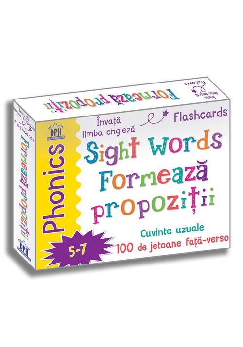 Sight words - Formeaza propozitii - Jetoane Limba Engleza - 46.62 Lei