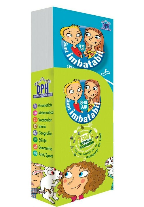 Sunt imbatabil - Intrebari si raspunsuri - 9-10 Ani - Vol. I - 22.13 Lei