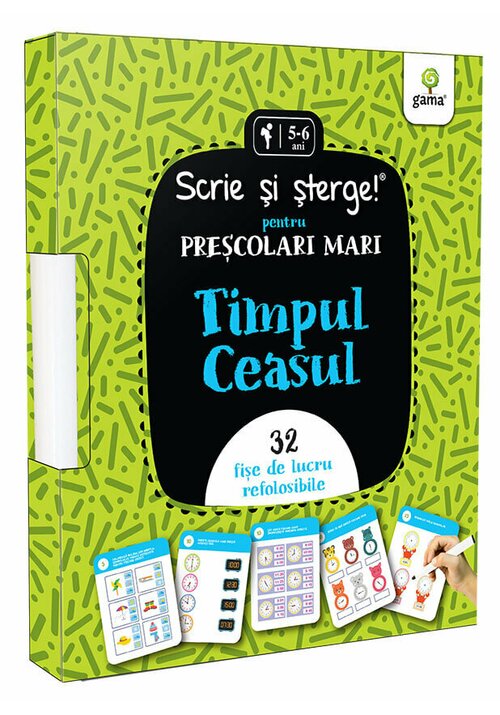 Timpul si ceasul/Scrie si sterge! - 37.11 Lei
