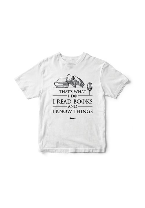 Tricou I Read Books and I Know Things - 35.59 Lei