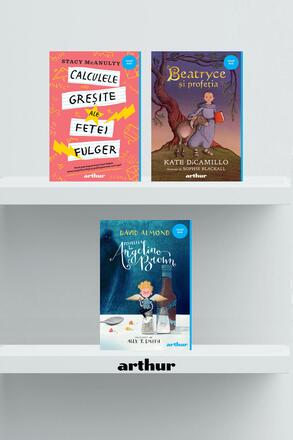 Carti despre timizi (Angelino, Fata fulger, Fantoma) - Stacy McAnulty, David Almo... - 111.35 Lei