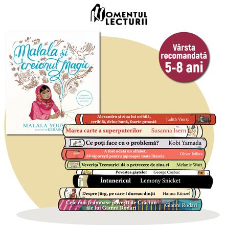 Momentul Lecturii. 10 carti ilustrate pentru 5-8 ani. (Pachetul 3. Malala) - 144.00 Lei