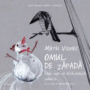 Omul de zapada care voia sa intalneasca soarele / Le bonhomme de neige qui voulait rencontrer le soleil - Matei Visnec - 38.38 Lei