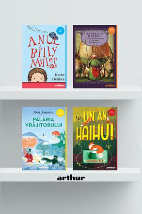 Pachet 4 carti pentru copii aventurosi - Richard Peck, Joyce William... - 133.32 Lei