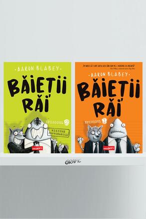 Pachet Baietii rai (volumele 1-2) - Aaron Blabey - 72.72 Lei