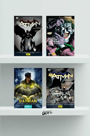 Pachet Batman (Batman #1. Conclavul bufnitelor, Batman #2. Orasul bufnitelor, BATMAN. Gluma ucigasa, Batman. Creaturile Noptii) - 161.74 Lei