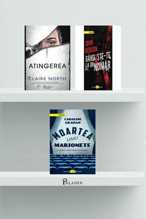 Pachet Black Pocket (Atingerea, Moartea unei marionete, Gandeste-te...) - 73.50 Lei