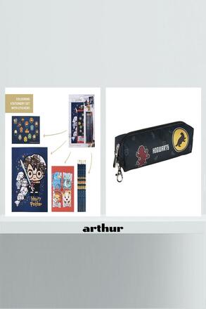 Pachet cadou Harry Potter (penar, rechizite de colorat) - 97.98 Lei