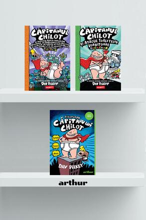 Pachet Capitanul Chilot (3 volume) - 110.60 Lei