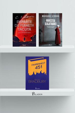 Pachet capodopere SF (Fahrenheit 451, Povestea slujitoarei, Trilogia Cosmica) - C. S. Lewis, Margaret Atwood... - 83.00 Lei