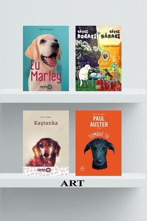 Pachet carti cu catei (4 volume) - 161.25 Lei