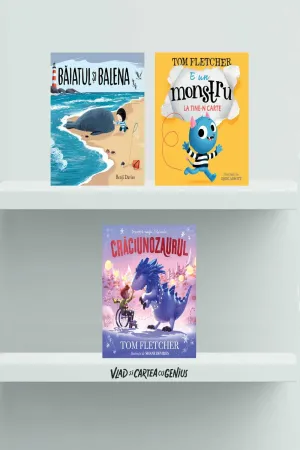 Pachet Craciun (Craciunozaurul, E un monstru, Baiatul si balena) - 145.44 Lei