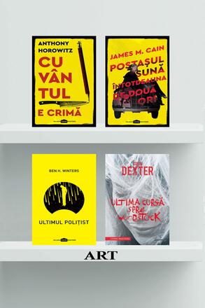 Pachet Crime cu premeditare (4 thrillere) - 98.00 Lei