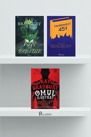 Pachet de autor Ray Bradbury (Fahrenheit 451, Omul ilustrat, Vin de papadie) - Ray Bradbury - 82.50 Lei