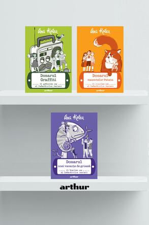 Pachet Detectivii Aerieni (volumele 3-5) - 111,35 Lei