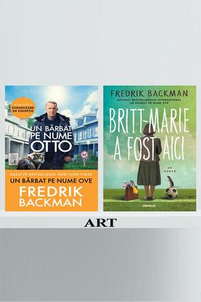 Pachet F. Backman 2 volume (Ove | editie tie-in, Britt-Marie) - Fredrik Backman - 87.00 Lei
