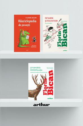 Pachet Florin Bican (Petarde si pocnitori, Si v-am spus povestea asa, Rasciclopedia) - Florin Bican - 110.23 Lei