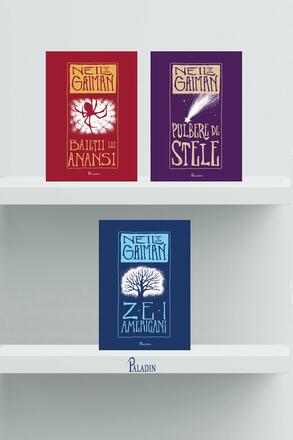 Pachet Gaiman Paladin (Pulbere de stele, Baietii lui Anansi, Zei americani) - 98.00 Lei