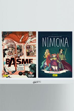 Pachet Grafic (Nimona, Eroi in exil) - 95.45 Lei