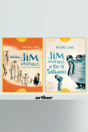 Pachet Jim Nasturel (Jim Nasturel si Lukas, Jim Nasturel si cei 13 salbatici) - Michael Ende - 74.24 Lei
