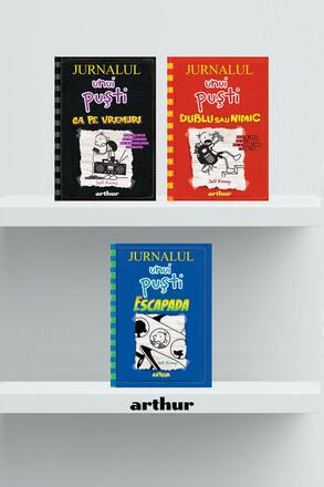 Pachet Jurnalul unui pusti (volumele 10-12) - 111.35 Lei