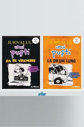 Pachet Jurnalul unui Pusti volumele 9-10, editie paperback - 66.66 Lei