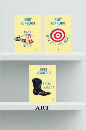 Pachet Kurt Vonnegut (Barba Albastra, Dick, Mama Noapte) - 117 Lei