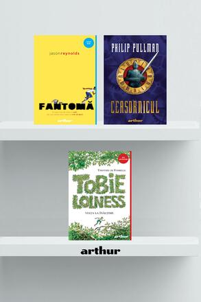 Pachet lecturi pentru 12 ani (Ceasornicul, Tobie Lolness, Fantoma) - Philip Pullman, Timothee de... - 110.60 Lei