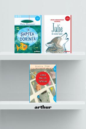 Pachet lecturi pentru 13 ani (Cand ma vei intalni, Julie, A saptea dorinta) - Jean Craighead George, Rebe... - 96.20 Lei