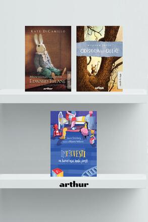 Pachet lecturi pentru 9 ani (Improvesti, Edward Tulane, Odiseea lui Ollie) - Joyce William Edward, Kate ... - 124.23 Lei