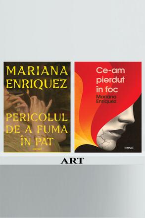 Pachet M. Enriquez (Pericolul de a fuma in pat, ce-am pierdut in foc) - Mariana Enriquez - 72.75 Lei