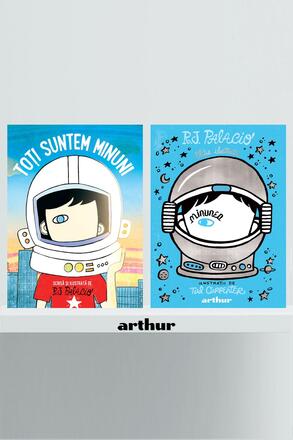 Pachet Minunea R. J. Palacio (romanul si albumul ilustrat) - R. J. Palacio - 81.05 Lei