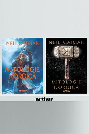 Pachet Mitologie nordica (editia integrala si varianta ilustrata) - Neil Gaiman - 128.62 Lei