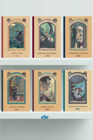 Pachet O serie de evenimente nefericite - Lemony Snicket - 199.98 Lei