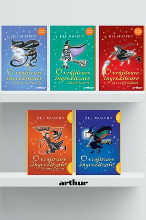 Pachet O vrajitoare ingrozitoare (5 volume Orange Fantasy) - Jill Murphy - 146.20 Lei