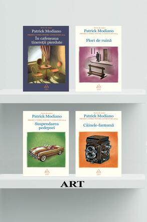 Pachet Patrick Modiano (Flori de ruina, Suspendarea pedepsei, Cainele, In cafeneaua ...) - 147.00 Lei