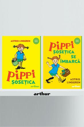 Pachet Pippi Sosetica (2 volume) - Astrid Lindgren - 66.66 Lei
