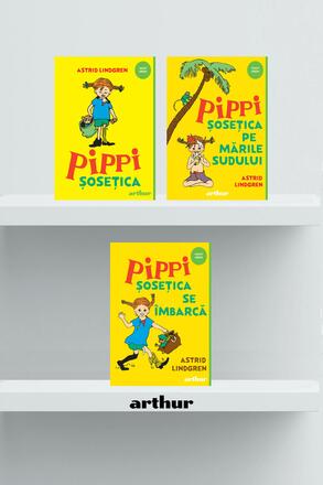 Pachet Pippi Sosetica (3 volume) - Astrid Lindgren - 99.99 Lei