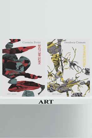 Pachet poezie pocket Predeterminat & Hate me love - Cosmin Perta, Teodora Coman - 66.00 Lei