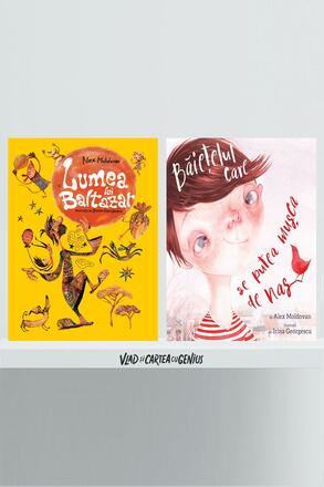 Pachet povesti 4-7 ani (Lumea Lui Balthazar, Baietelul care se putea musca de nas) - Alex Moldovan - 72.72 Lei