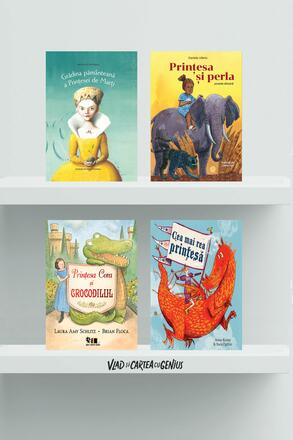 Pachet povesti cu printese (4 titluri) - 145.44 Lei