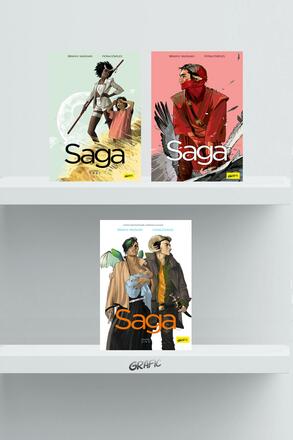 Pachet Saga (3 volume) - 124.23 Lei