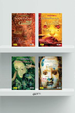 Pachet Sandman (Preludii si nocturne, Casa papusii, Tara visului, Anotimpul Ceturilor) - 183.32 Lei