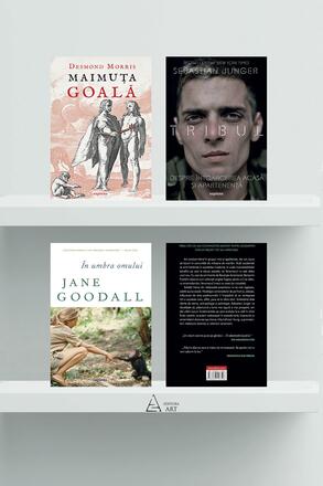 Pachet Sapiens (Maimuta goala, In umbra omului, Tribul. Despre intoarcerea acasa si apartenenta) - 109.50 Lei