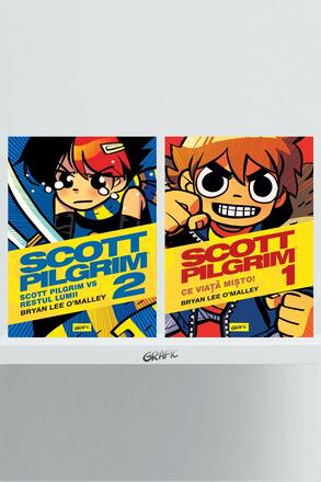Pachet Scott Pilgrim 2 volume - Bryan Lee O'malley - 81.05 Lei