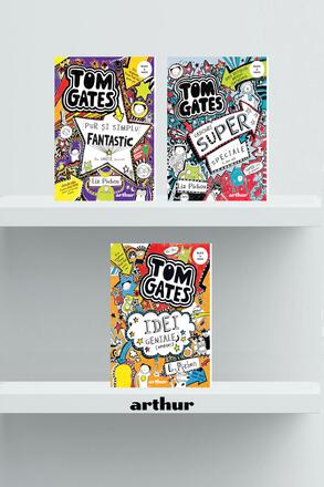 Pachet Seria Tom Gates (volumele 4-6) - Liz Pichon - 99.99 Lei