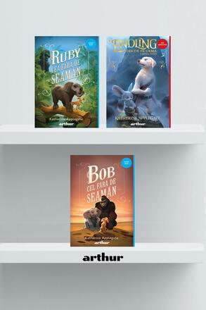 Pachet Smart Applegate (Ruby, Bob, Endling) - Katherine Applegate - 111.35 Lei